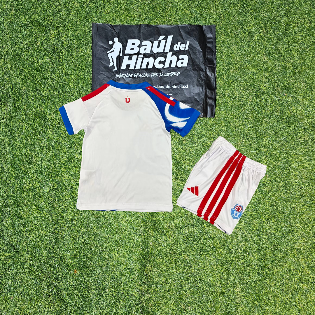 Kit universidad de Chile  Visita  2026/2027 Versión Infantil Niño