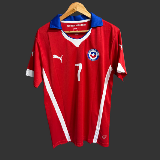 Camiseta Chile Local 2014-2015 Versión Retro