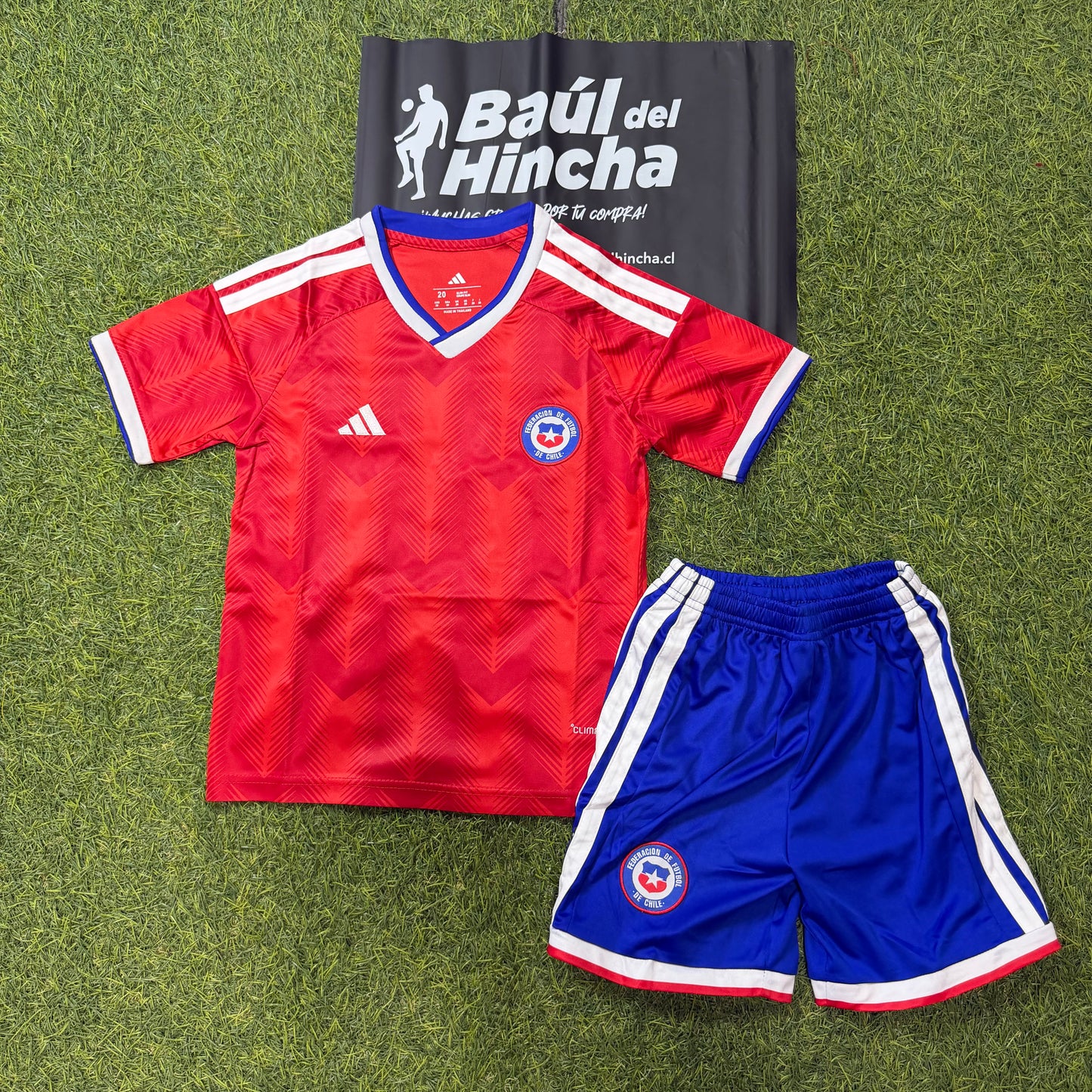 Kit Chile Local  2026 Versión Infantil Niño