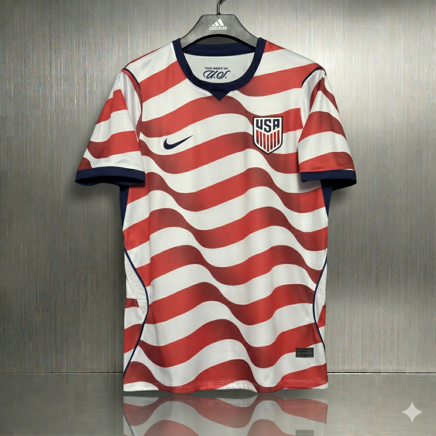Camiseta Estados Unidos Local Mundial 2026 Version Fan