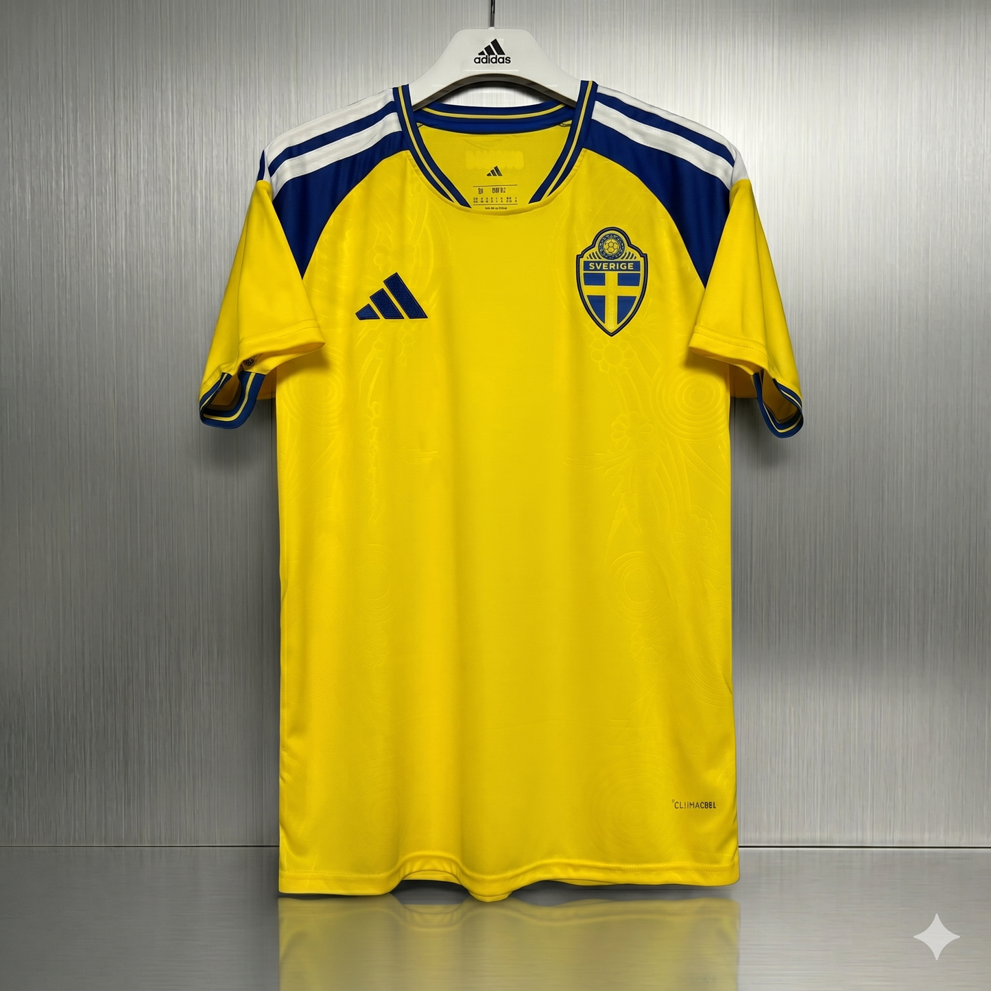 Camiseta Suecia Local Mundial 2026 Version Fan