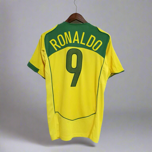 Camiseta  Brasil  2004 Retro Version Basic