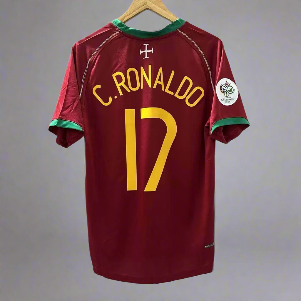 Camiseta Portugal Local 2006 Retro version fan