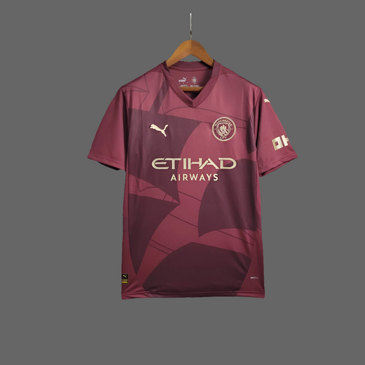 Camiseta  MANCHESTER CITY TERCERA 2024-2025 Version Fan