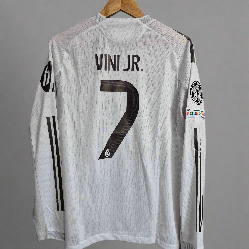 Camiseta Real Madrid Local  2025-2026 manga larga Version Jugador