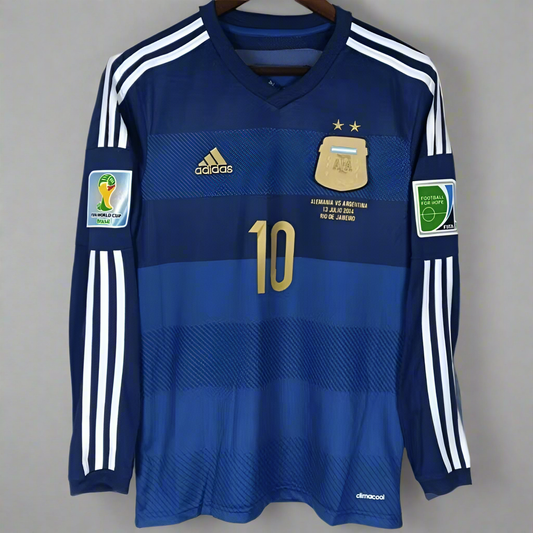 Camiseta  ARGENTINA VISITA 2014  manga larga RETRO