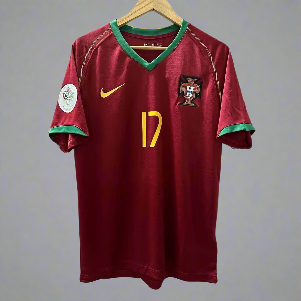 Camiseta Portugal Local 2006 Retro version fan