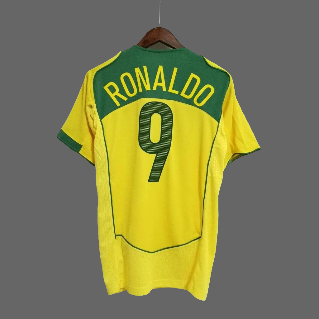 Camiseta  Brasil Local 2004 RETRO