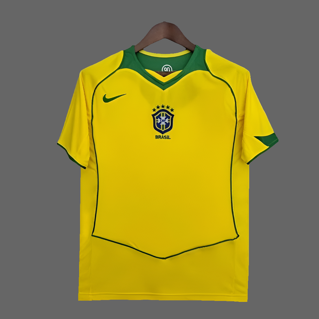 Camiseta  Brasil Local 2004 RETRO