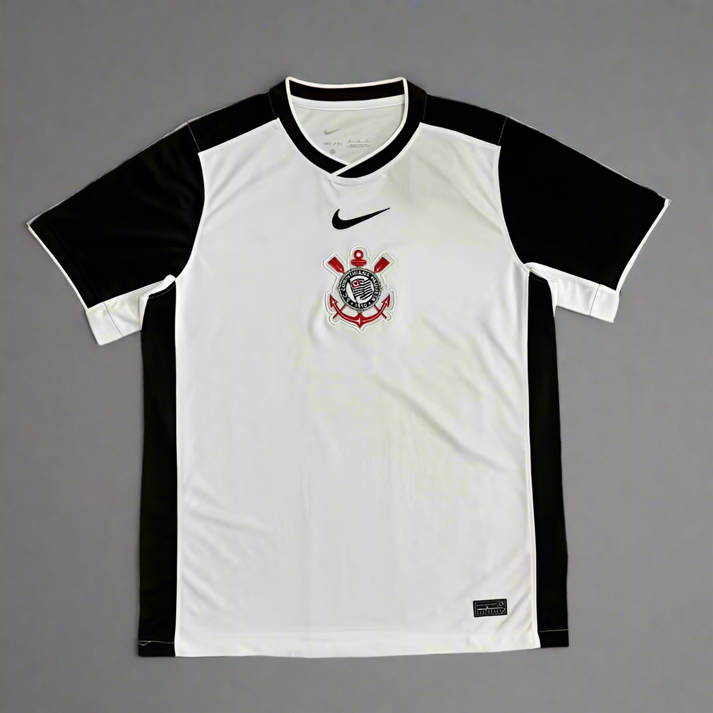 Camiseta Corinthians Local 2025-2026 Versión Fan
