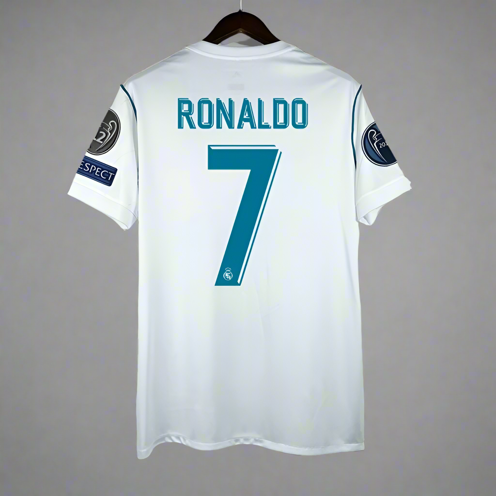 Camiseta Real Madrid Local 2017-2018 Versión Retro