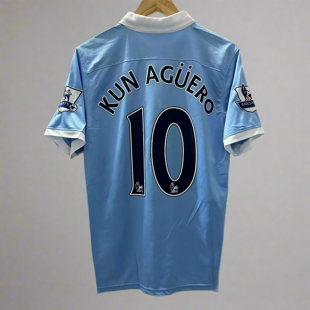 Camiseta Manchester City Local 2015-2016 Versión Retro