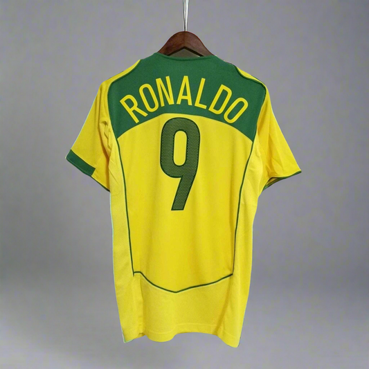 Camiseta  Brasil Local 2004 RETRO Version Fan
