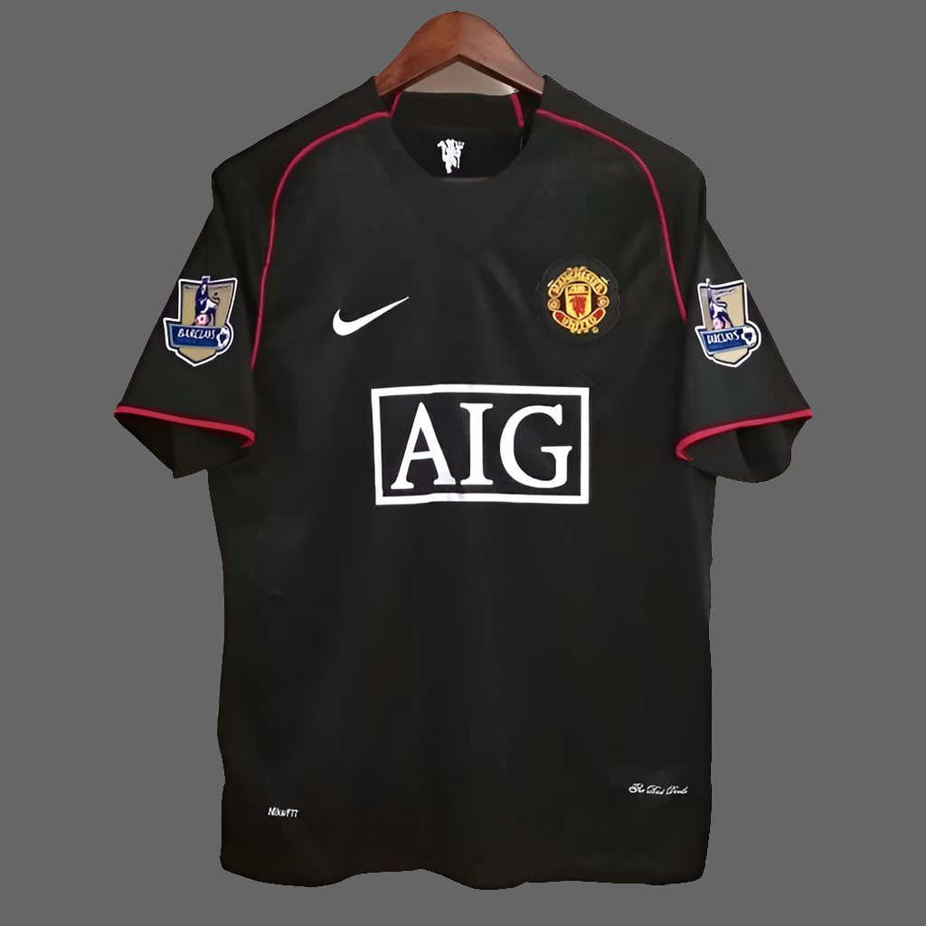 Camiseta Manchester United Terceral 2007-2008 Retro