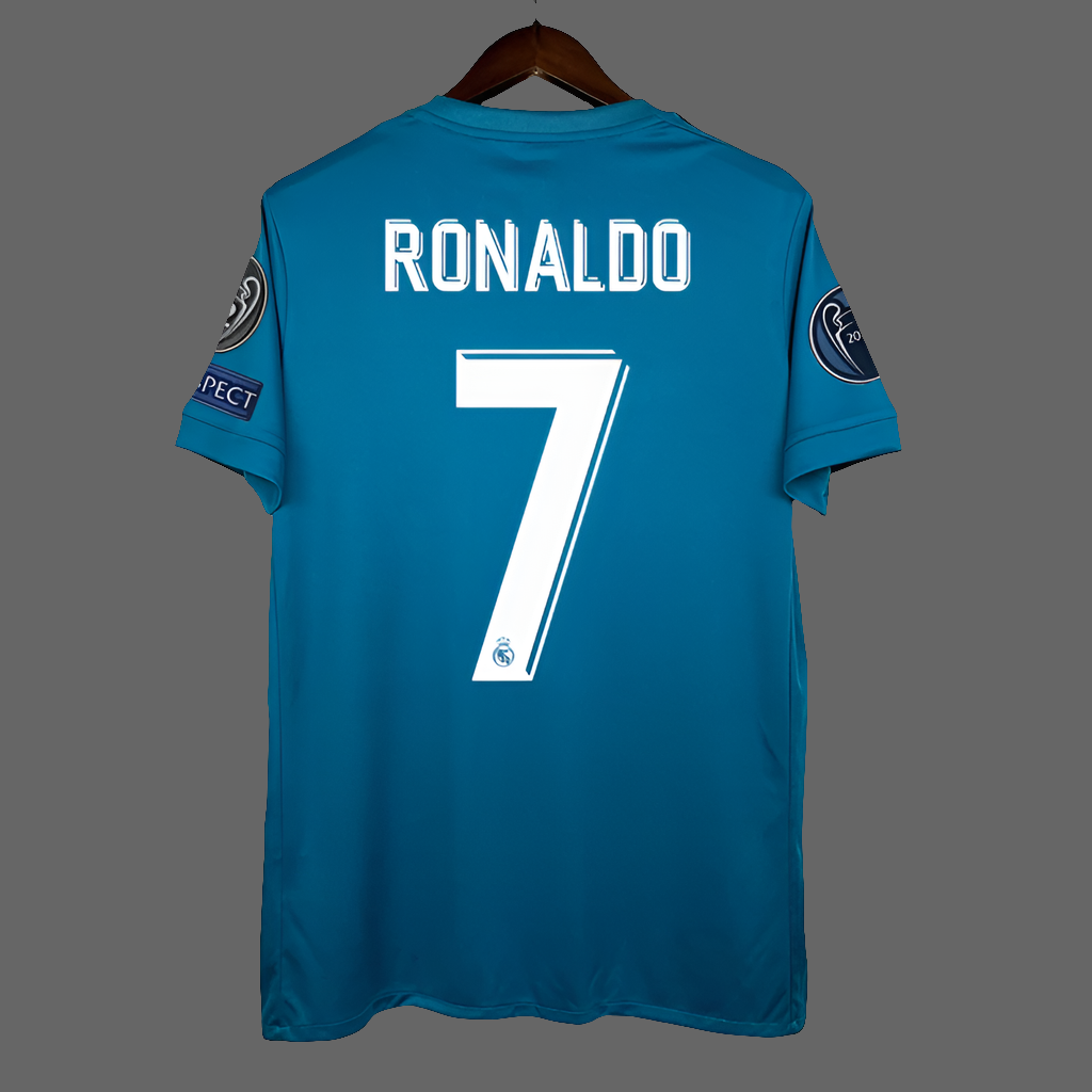 Camiseta  Real Madrid visita 17/18 RETRO