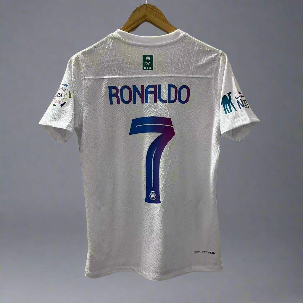 Camiseta RONALDO Al Nassr Tercera Equipacion Niño 2023-2024 Version Fan