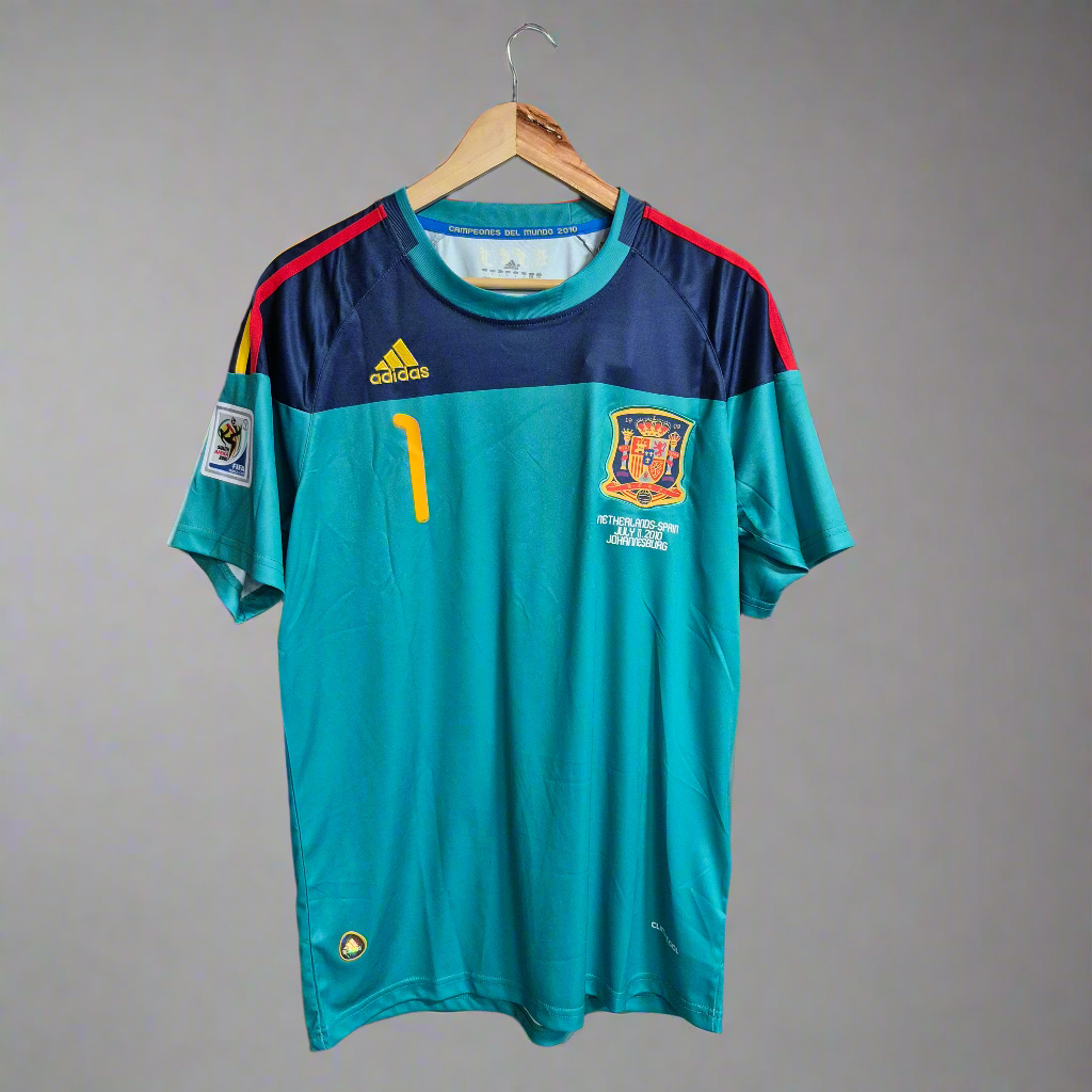 Camiseta España Arquero/Portero 2010 Versión Retro