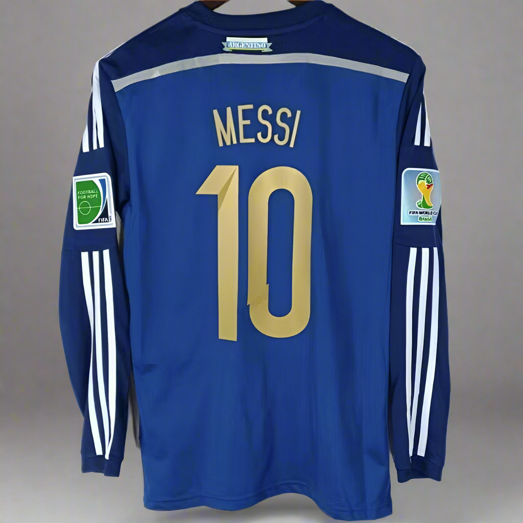 Camiseta  ARGENTINA VISITA 2014  manga larga RETRO