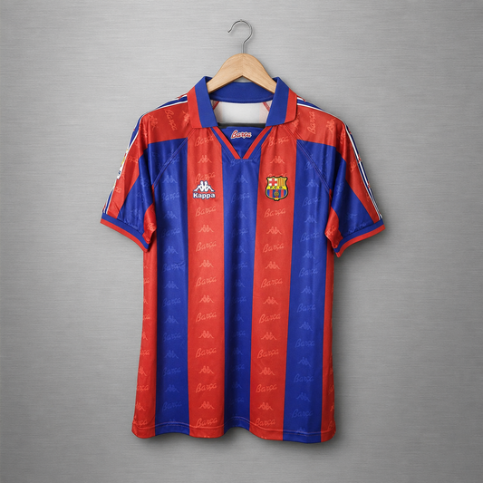 Camiseta Barcelona Local 1996-1997 Versión Retro