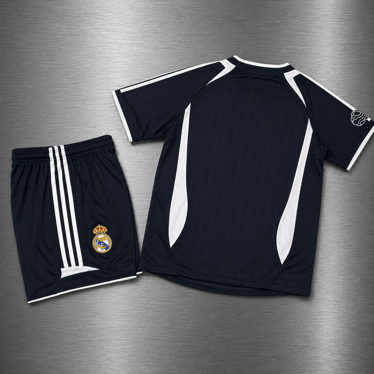 Kit Real Madrid Visita 2006-2007 Versión Retro Infantil Niño