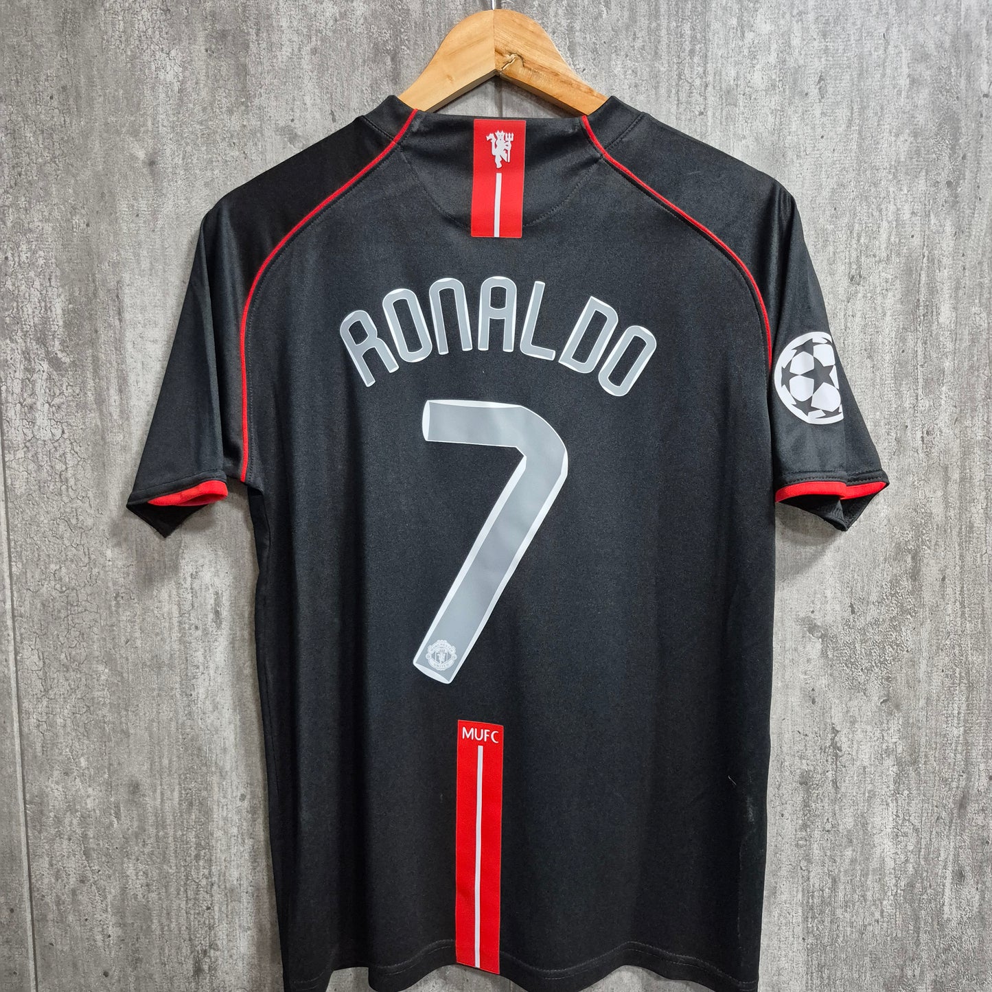 Camiseta Manchester United Visita 2007-2008 Versión Infantil Niño