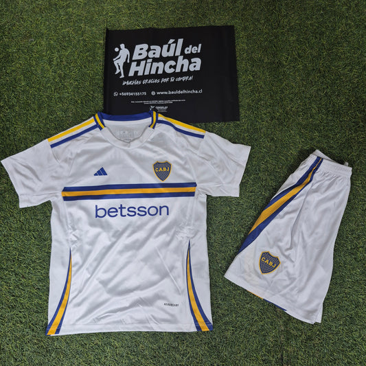 Kit Boca Junior Visita 2024-2025 Versión Infantil Niño
