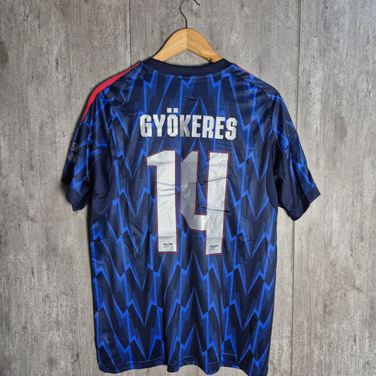 Camiseta Arsenal Visita 2025-2026 Versión Fan