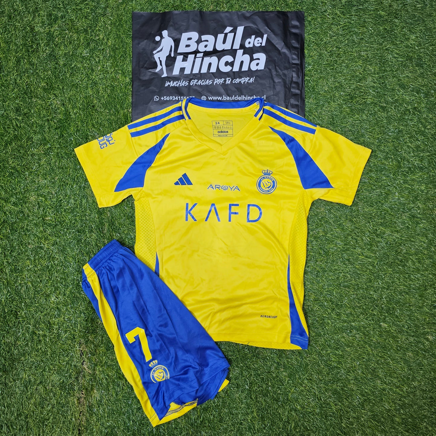 Kit Al Nassr Local Niño 2024 / 2025