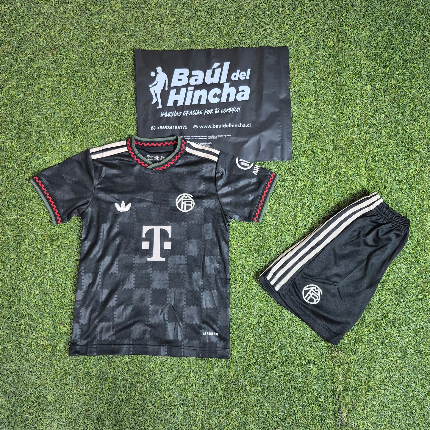 Kit Bayern Múnich Tercera 2025-2026 Versión Infantil Niño