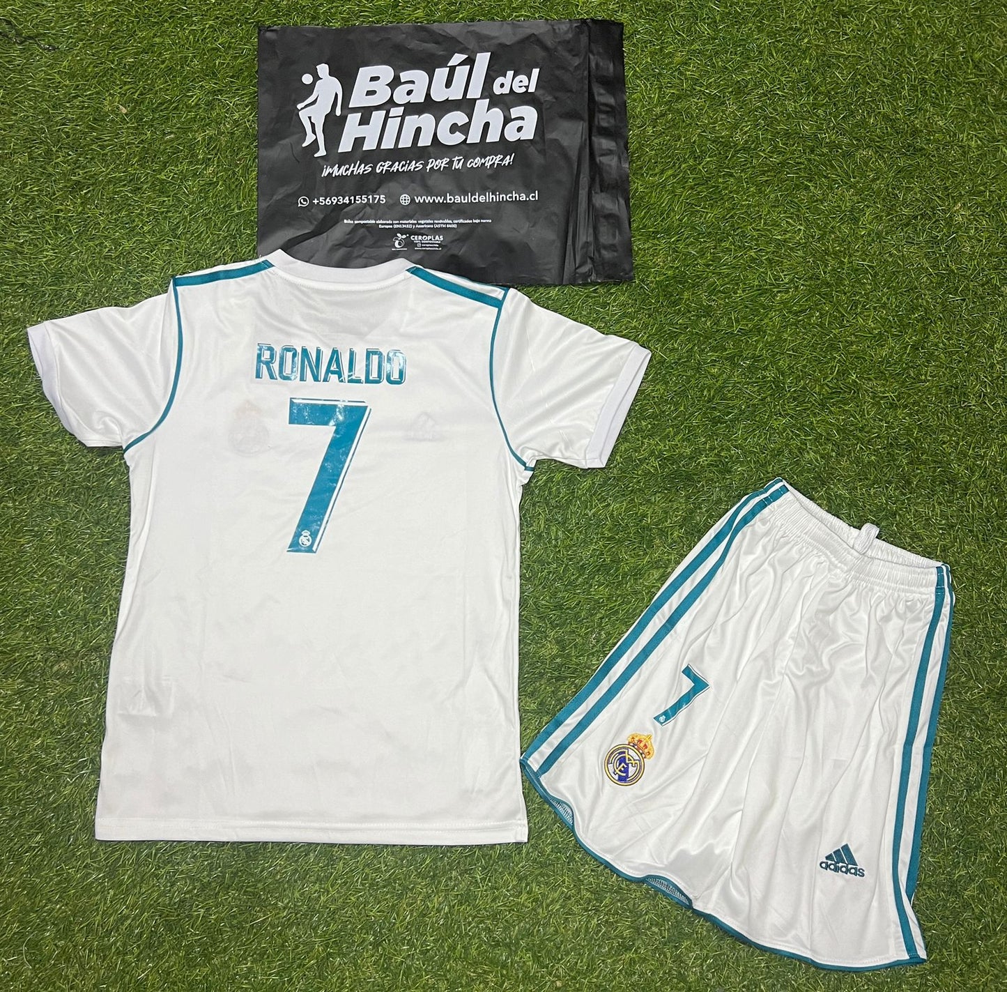 Kit Real Madrid Lolcal Retro 2017-18 Niño