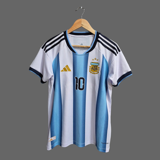 Camiseta Argentina  Local Mundial 2026 Versión Infantil Niños
