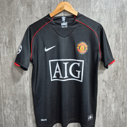 Camiseta Manchester United Visita 2007-2008 Versión Infantil Niño