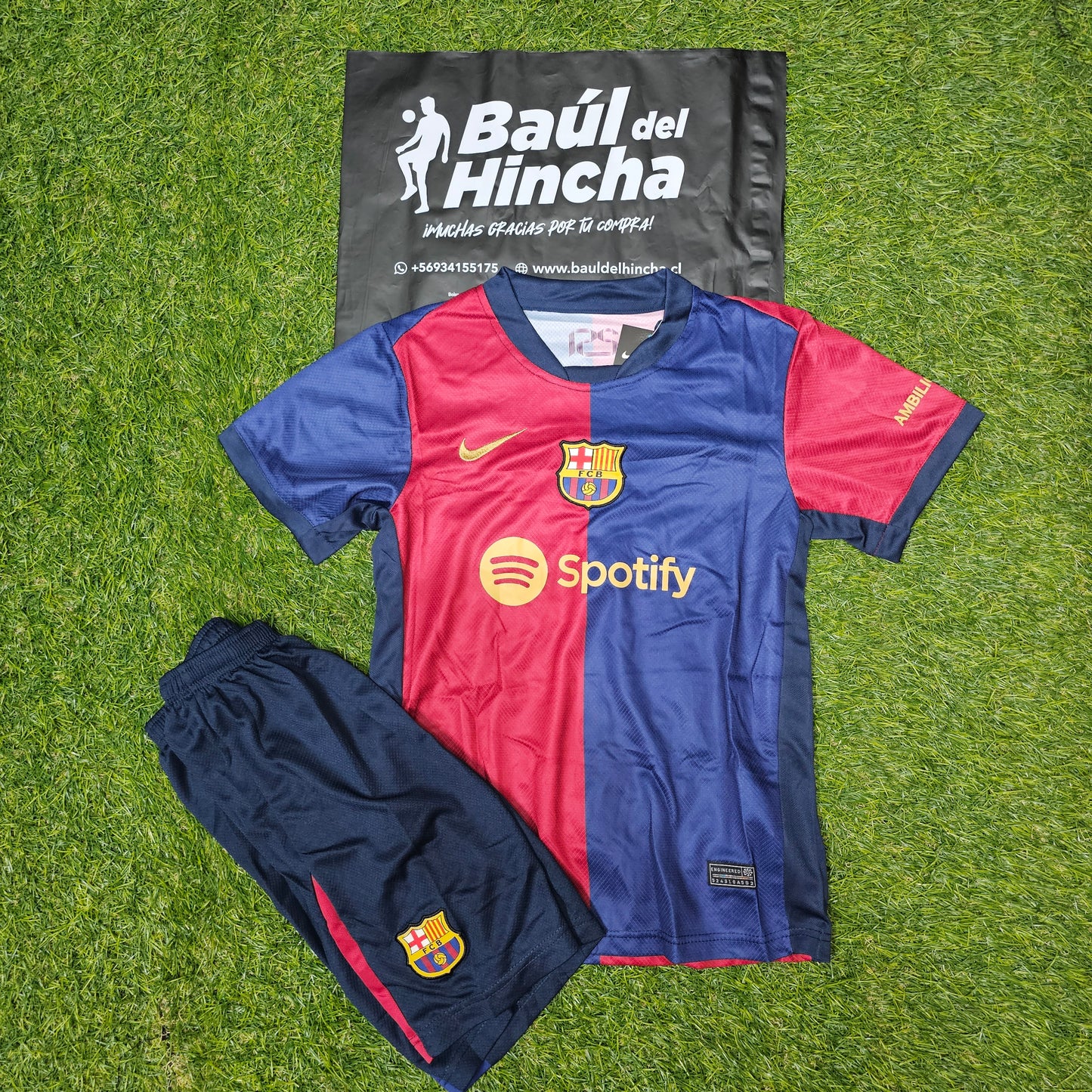 Kit Barcelona Local Niño 2024/2025