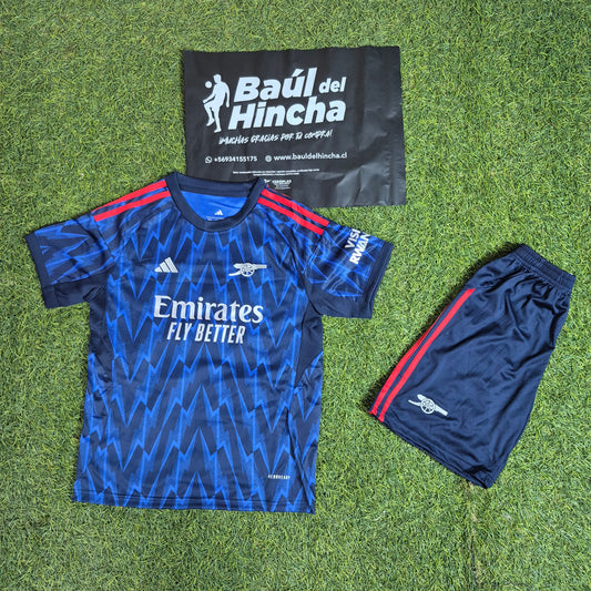 Kit Arsenal Visita 2025-2026 Versión Infantil Niño
