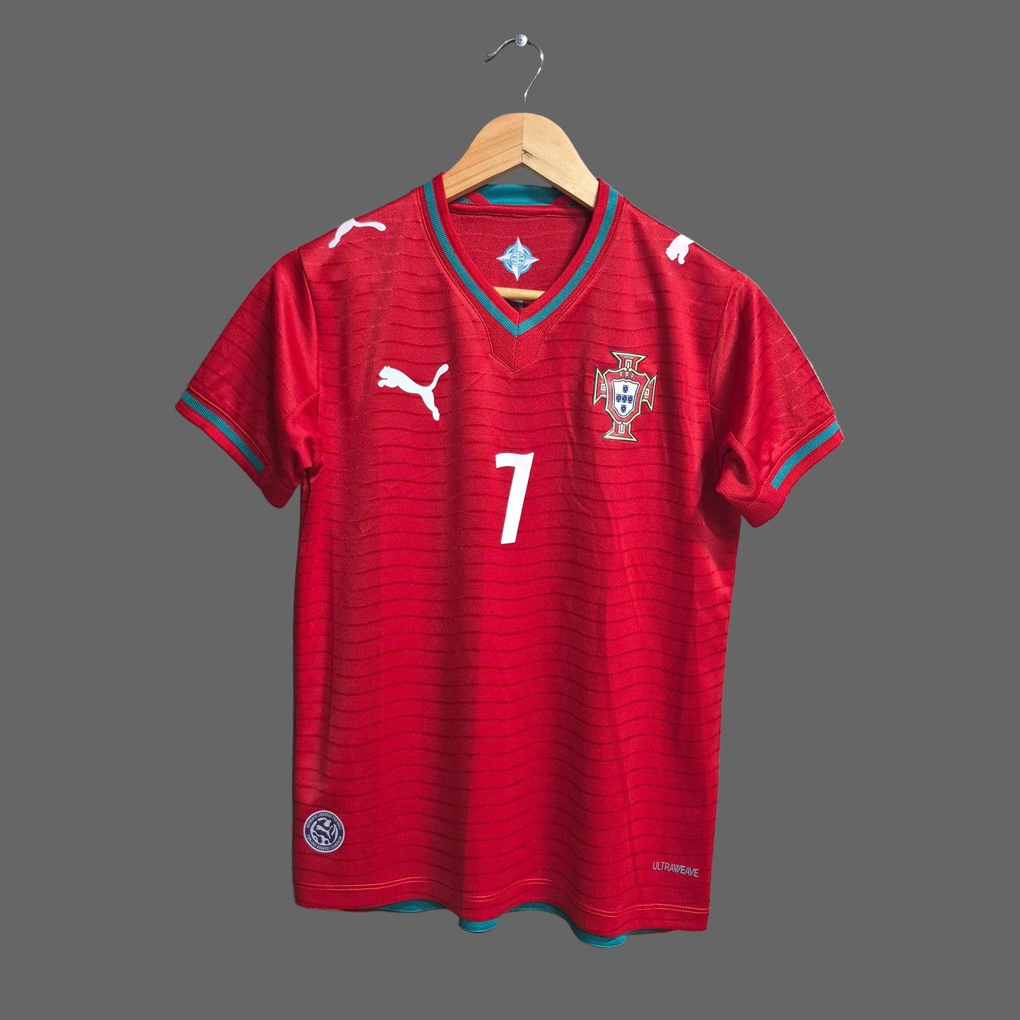 Camiseta Portugal Local Mundial 2026 Versión Básica