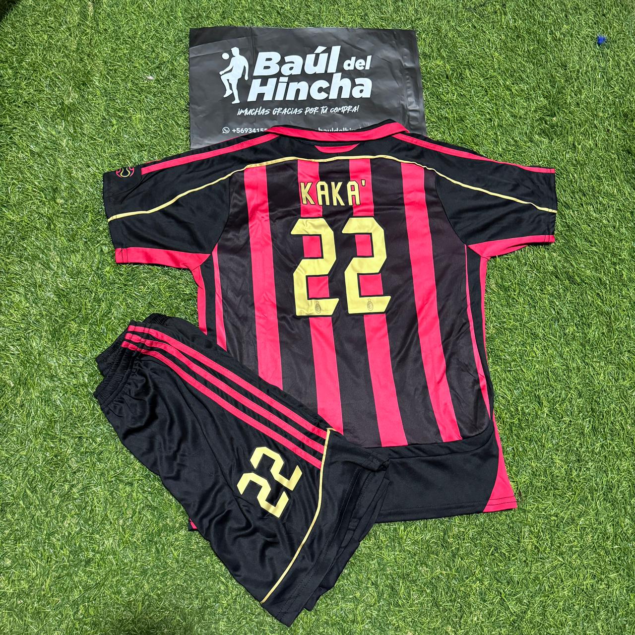 Kit Milan retro 2006/2007 Niño