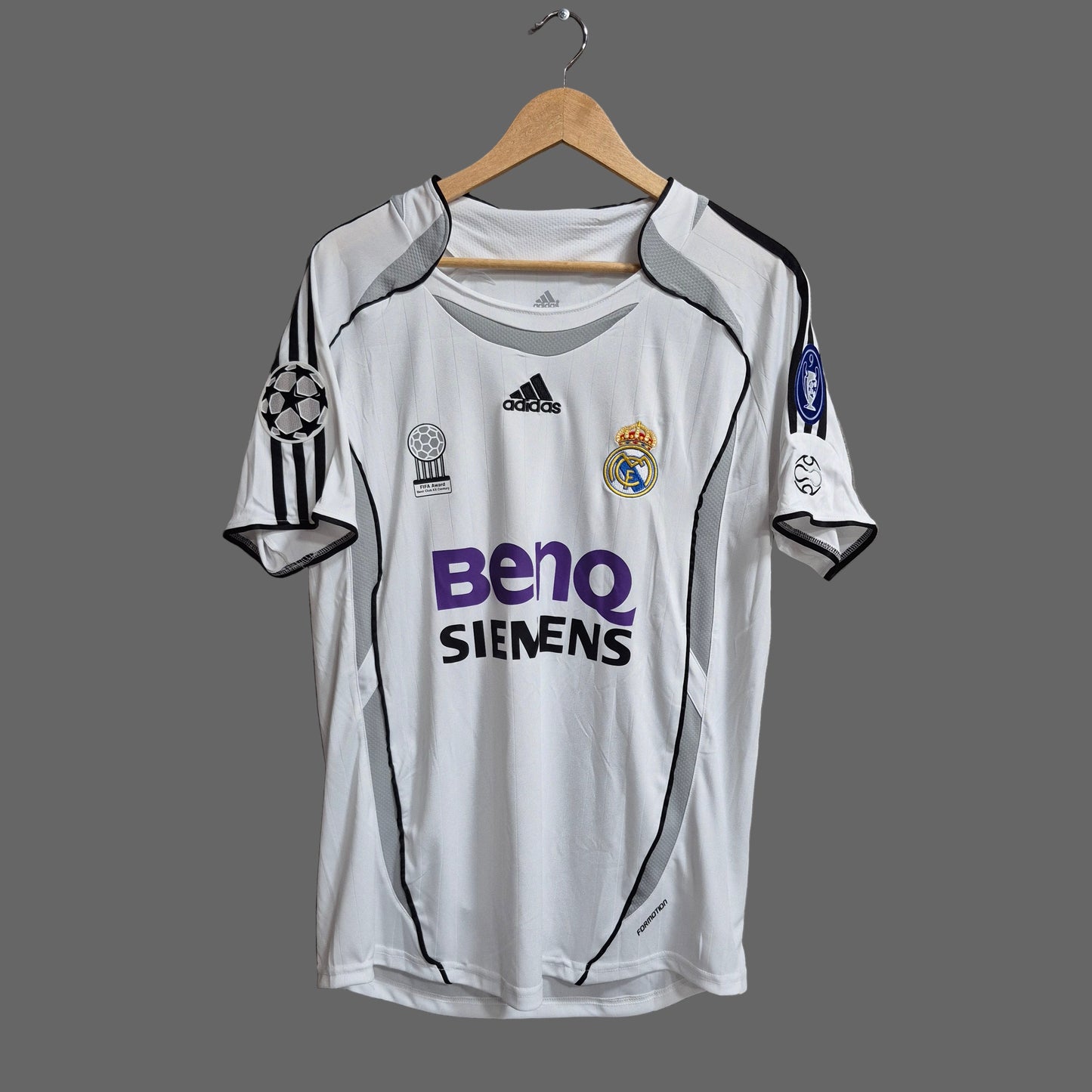 Camiseta Real Madrid Local 2006-2007 Versión Retro