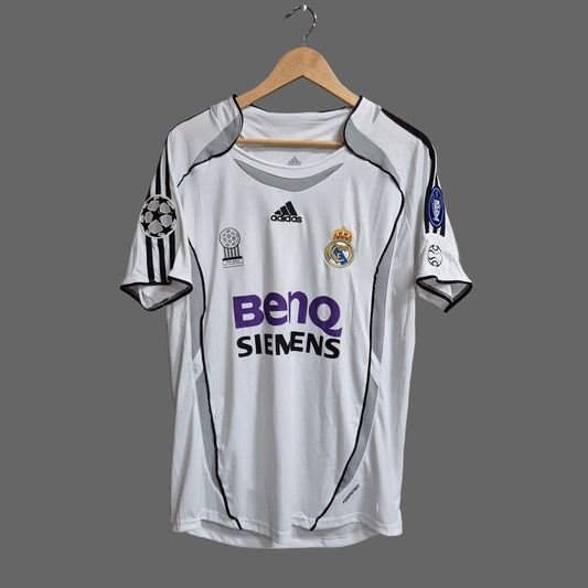 Camiseta Real Madrid Local 2006-2007 Versión Retro
