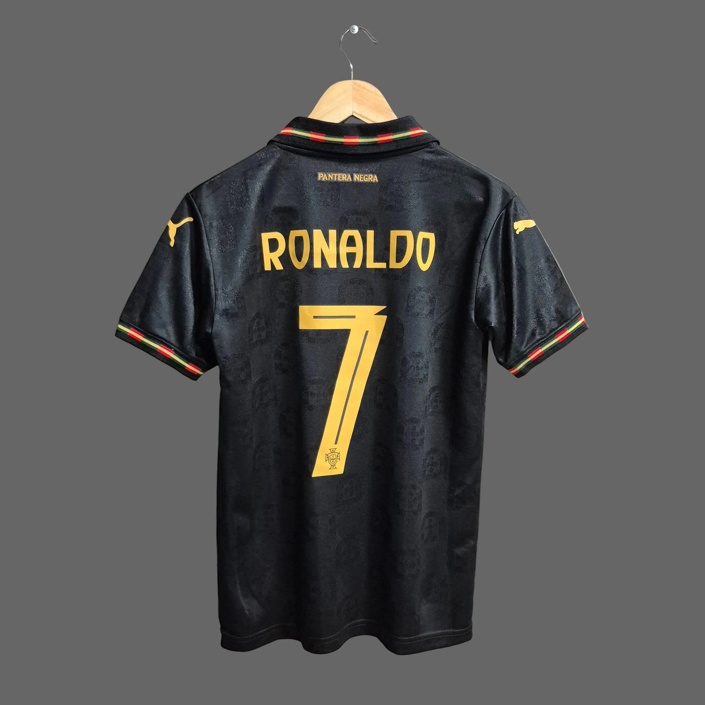 Camiseta Portugal Edición Pantera negra Mundial 2026 Versión Básica