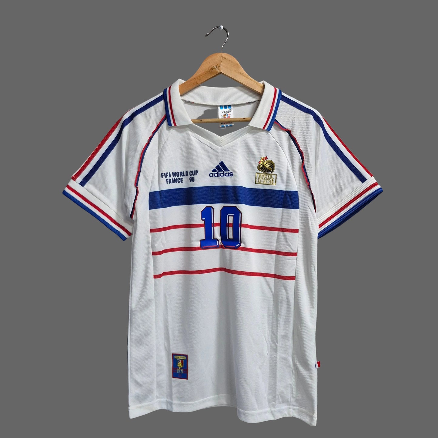 Camiseta Francia Visita 1998 Versión Retro