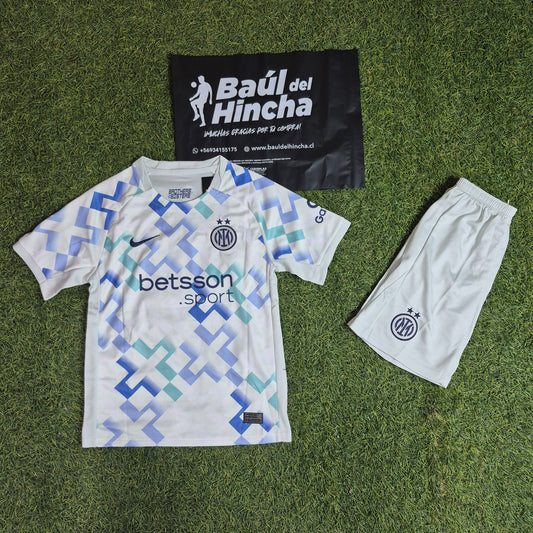 Kit Inter de Milán Visita 2025-2026 Versión Infantil Niño