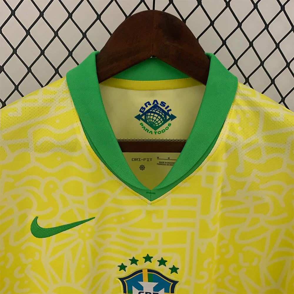 Camiseta  BRASIL  Local 2024-2025 Version Fan