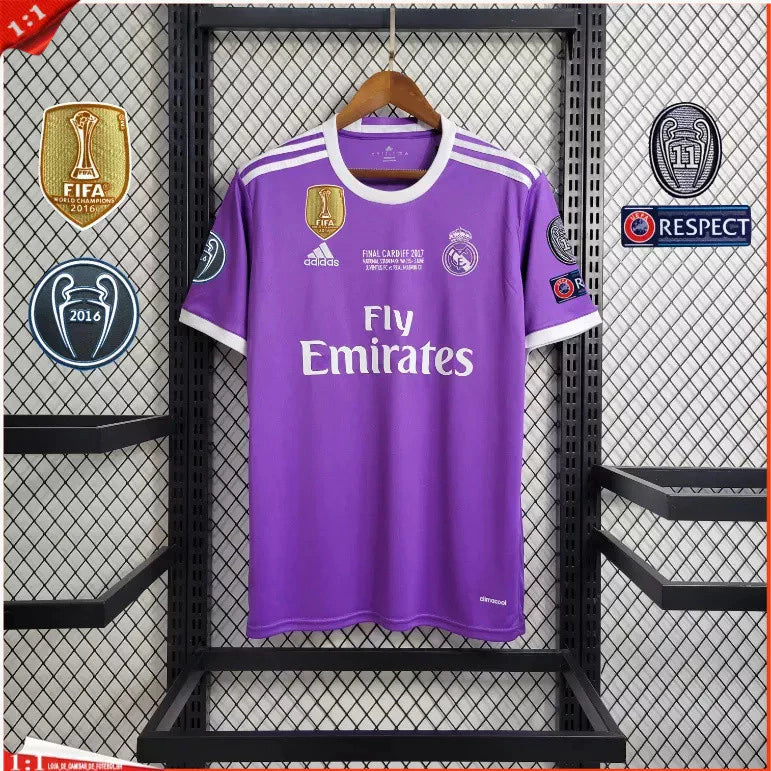 Camiseta Real Madrid  Visita 2016/17 RETRO